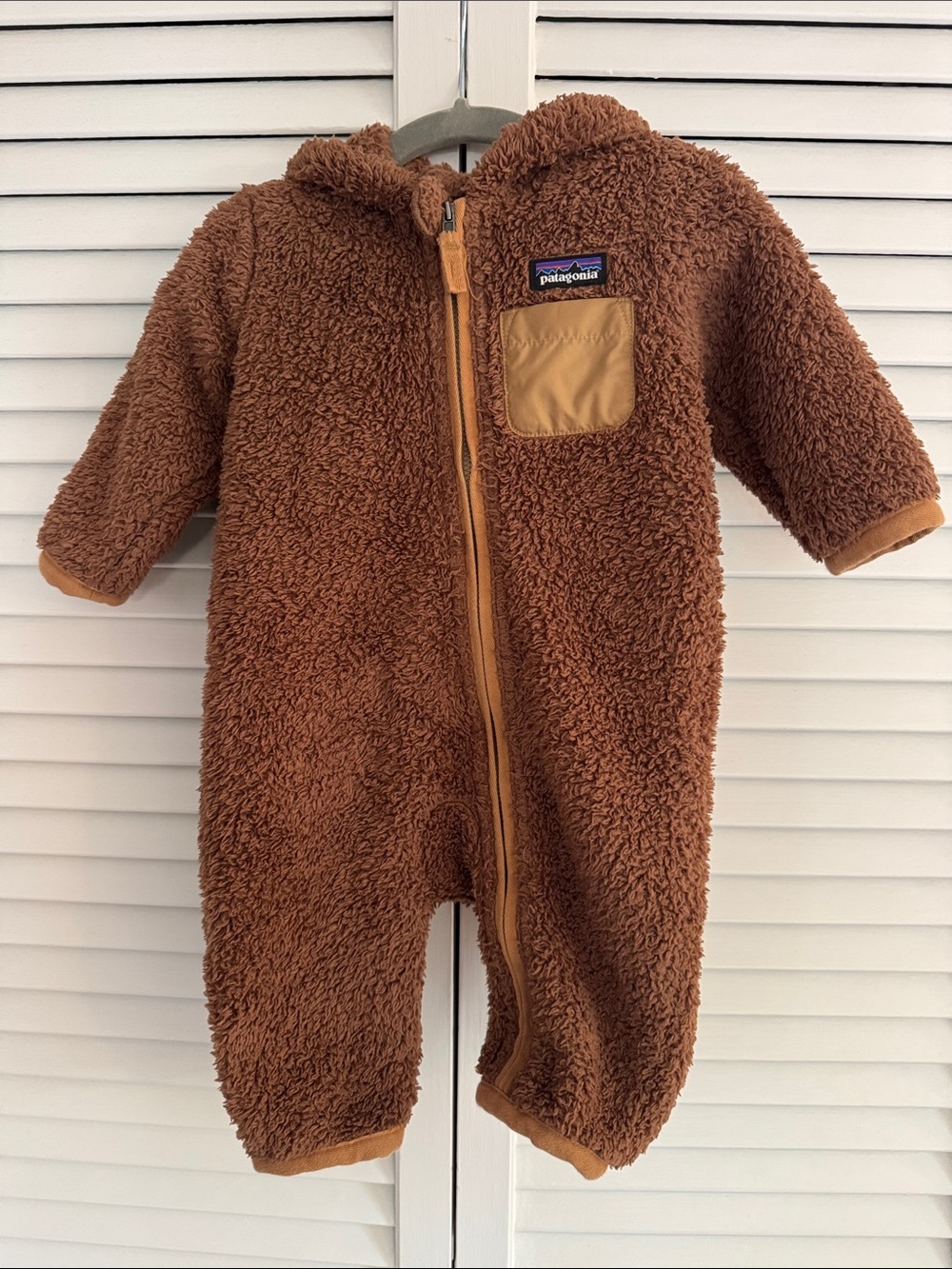 Patagonia Infant Furry Fleece Bunting 3-6m